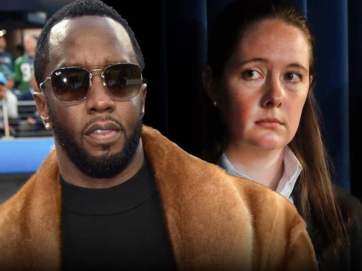 Diddy and Mauuren Comey Getty AP 2