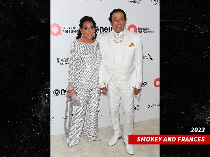 Smoky Robinson y Francis Gladney 2023 Getty 1
