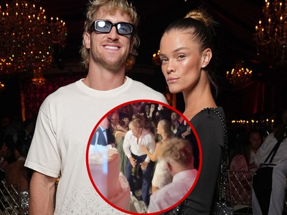 logan paul Nina Agdal reflect on wedding getty comp