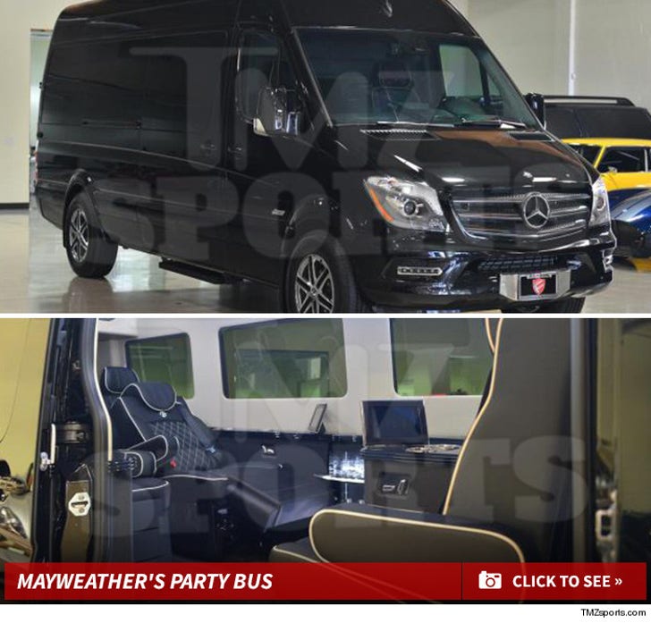 Mayweather's Party Bus