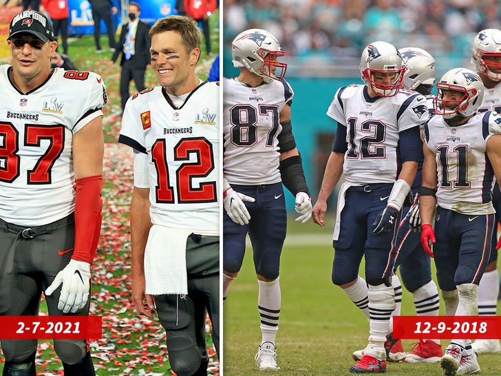 Edelman: Seeing Brady, Gronkowski on Bucs 'definitely weird'