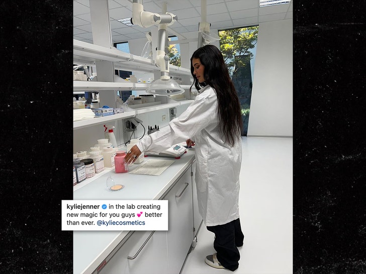 Kylie Jenner is facing backlash for photos in an Italy lab