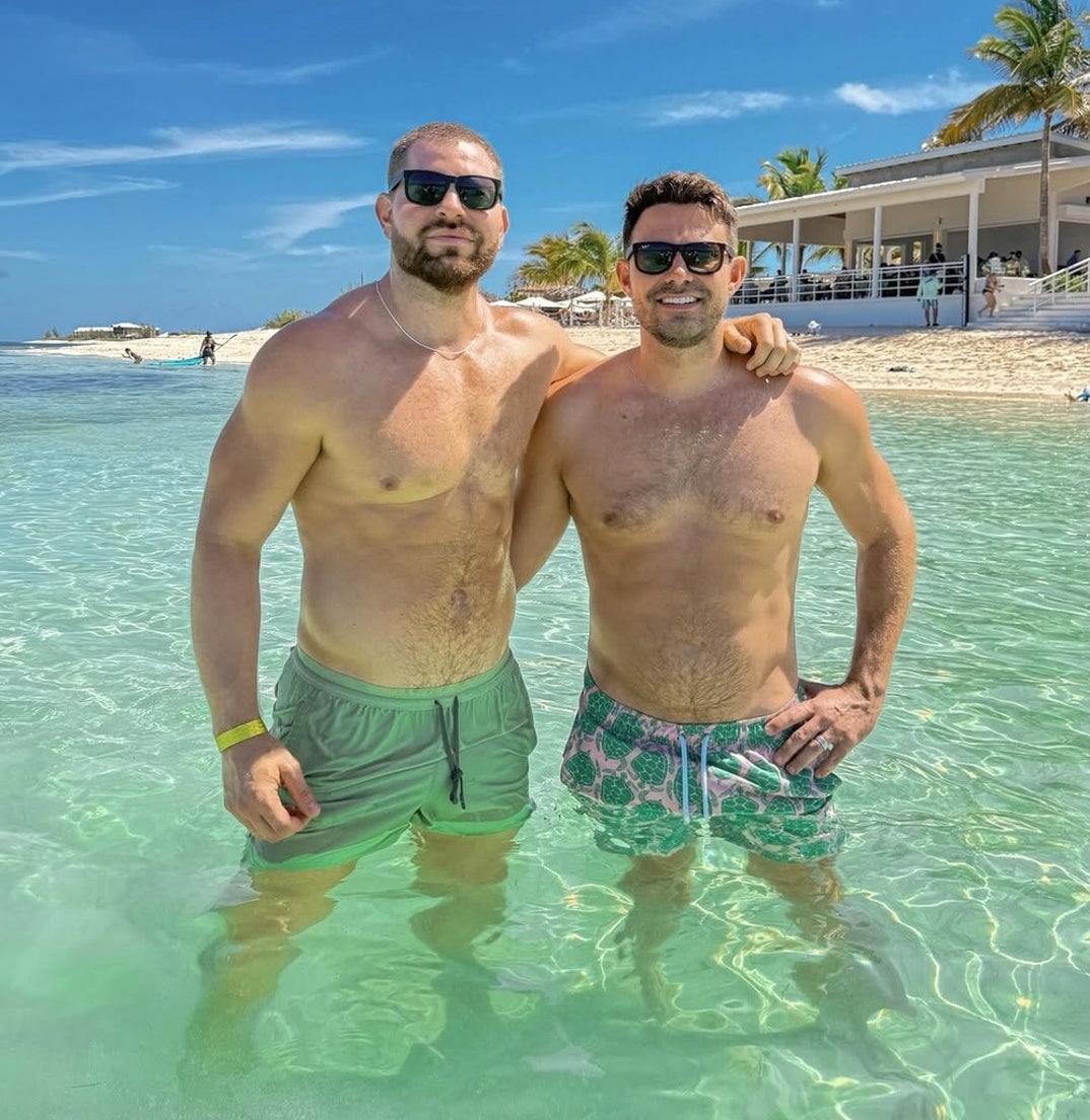 Jaymes Vaughn and Jonathan Bennett