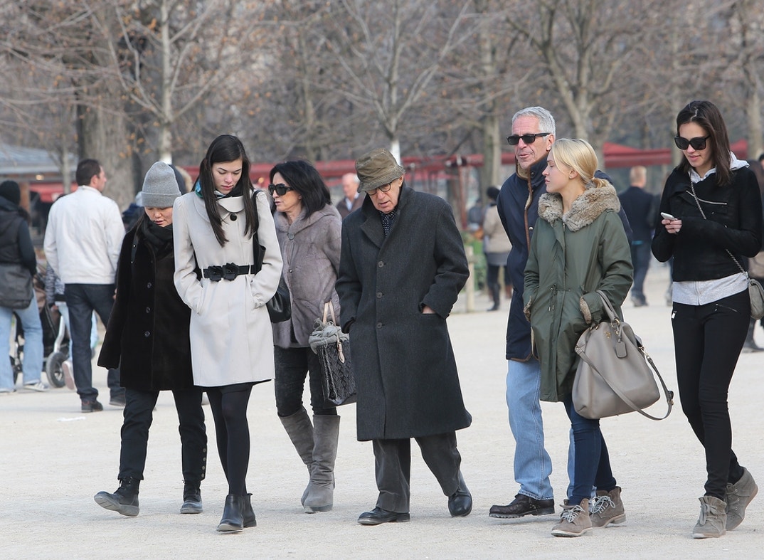 Woody Allen and Jeffrey Epstein Walk 5