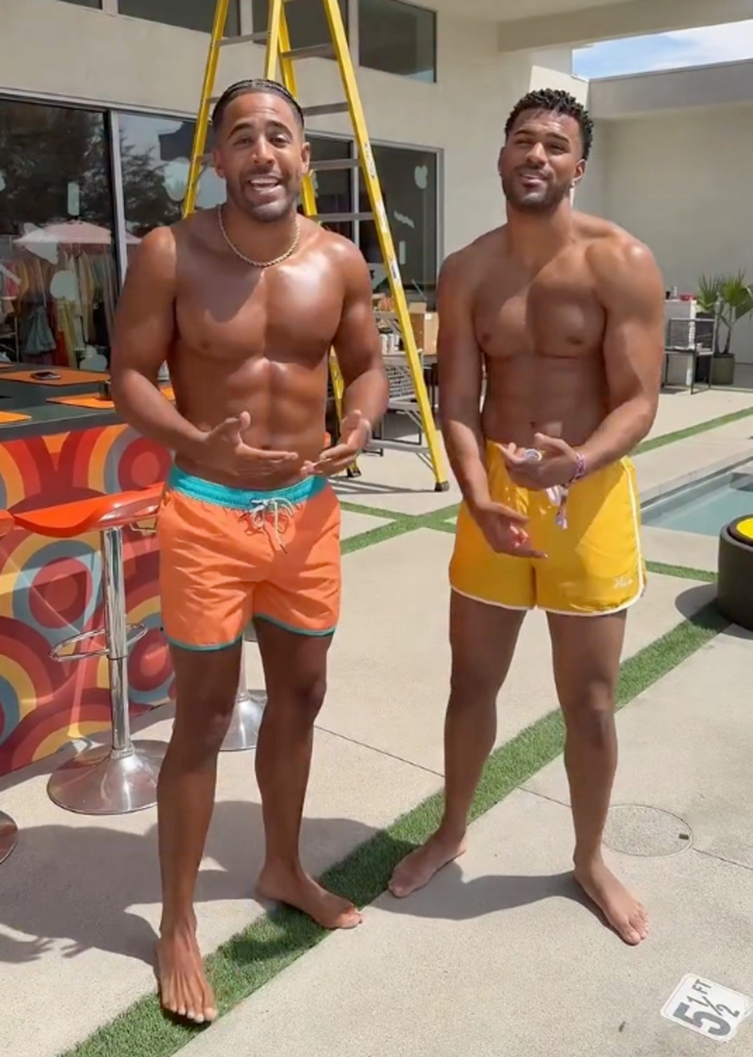 Kendall Washington and Jeremiah Brown