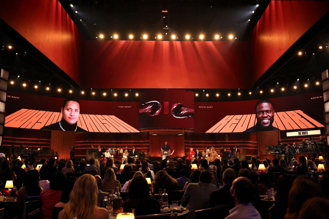 Dwayne Johnson speaks onstage during Netflix Is A Joke Festival