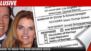 Arnold Files New Divorce Docs -- Kinder to Maria