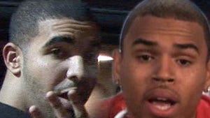 Drake REJECTED at Nightclub -- Sorry, Chris Brown's Inside