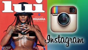 Rihanna Nude Photos -- Instagram Warns: Stop Showing Your Nips!