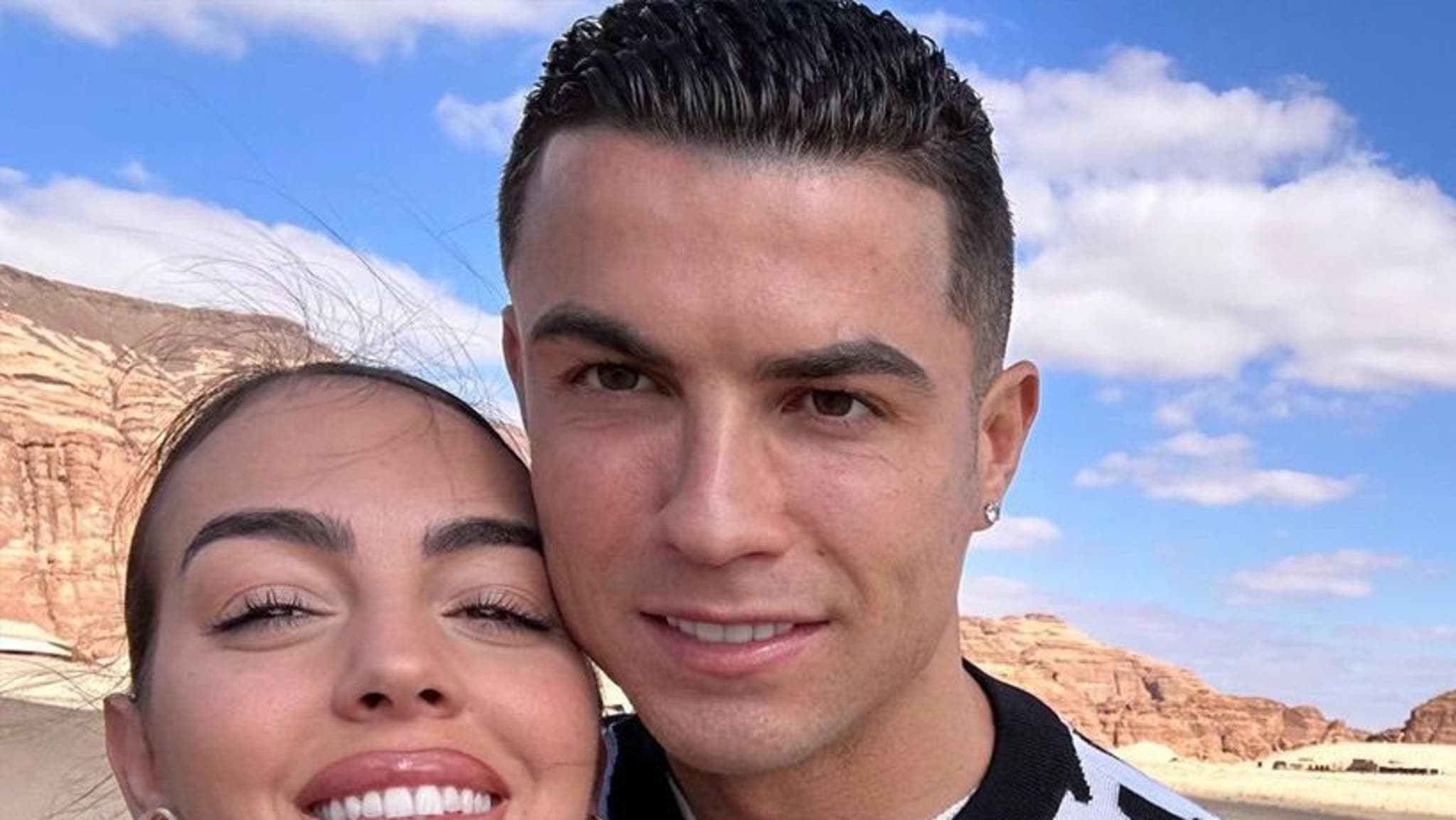 Christiano Ronaldo And Gina Rodriguez Couples Getaway To Saudi Arabia