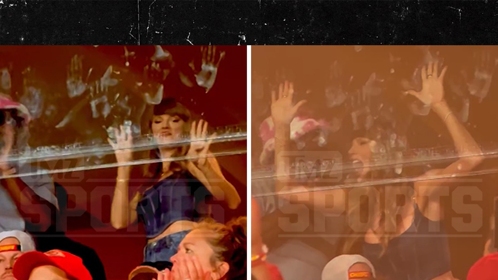 Taylor Swift Dances, Bangs On Glass During Chiefs Game