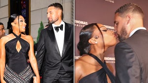 Megan Thee Stallion & Klay Thompson Flaunt PDA in NYC launch getty3