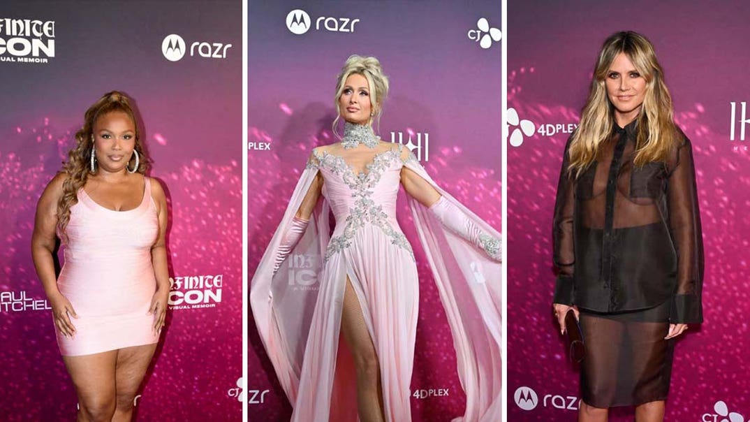 paris hilton visual memoir event with friends