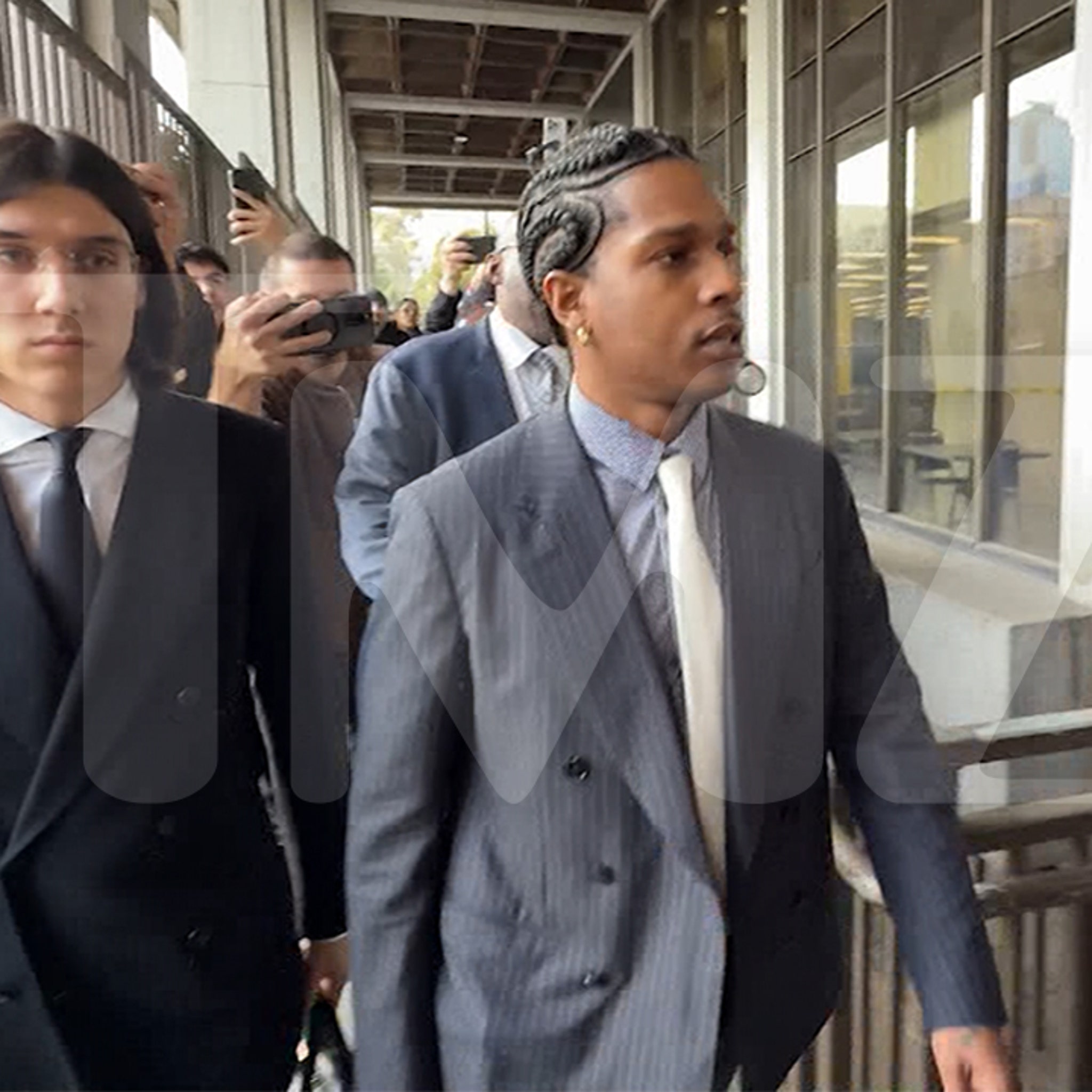 A$AP Rocky Arrives For What Is Set To Be The Final Day Of The Trial