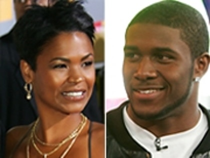 Nia Long and Reggie Bush