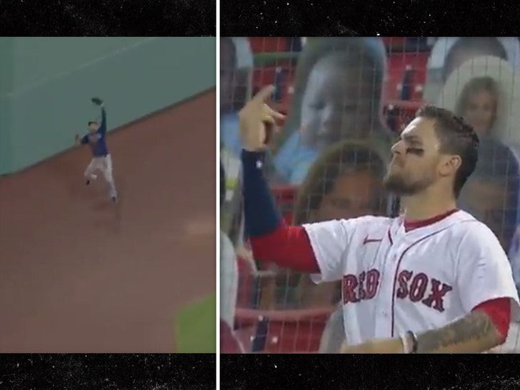 Red Sox's Michael Chavis Flips Off Rays' Kevin Kiermaier After Insane Catch