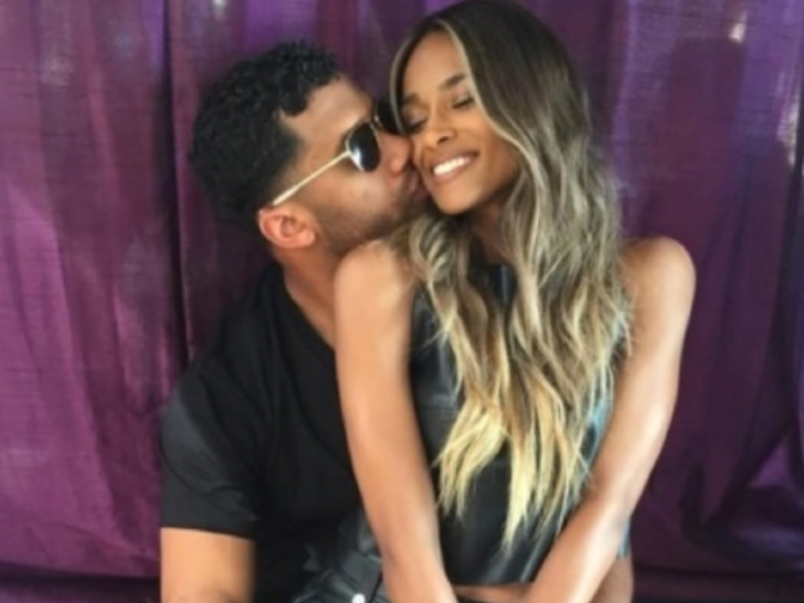 Ciara and Russell Wilson -- The Happy Couple