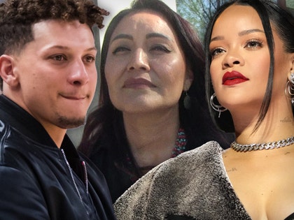 patrick mahomes amanda blackhorse rihanna