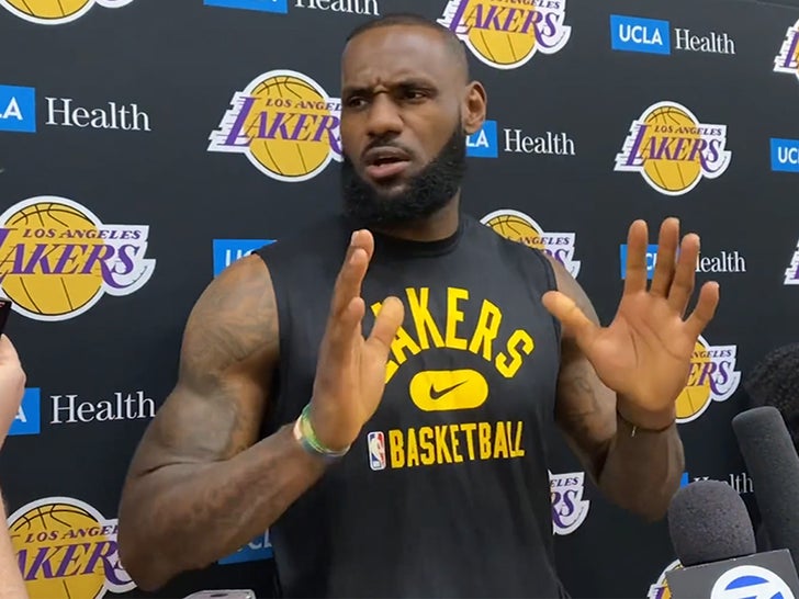 LeBron James Cuts Media Availability Short After Dillon Brooks Questions