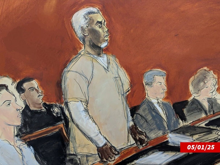 diddy in court may 1 2025 Elizabeth Williams 1