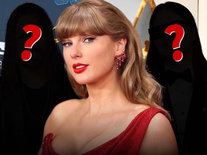 taylor swift and mystery producers getty 1