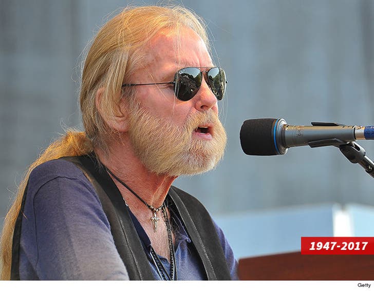 Gregg Allman's Funeral Draws Family, Friends and Ex-Wife Cher (PHOTOS)