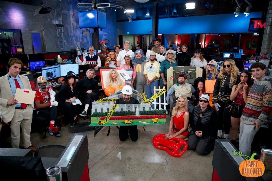 TMZ Staff Halloween Costumes 2026 9