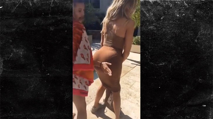 Khloe kardashian gets naked, bares butt in 'bomb ass' photo shoot