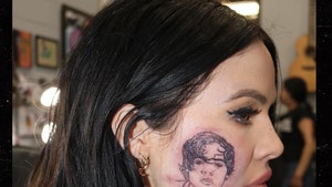 Harry Styles' Face Tattooed on Singer Kelsy Karter's Face