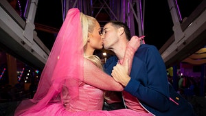 Paris Hilton Celebrates Wedding for Second Night at Santa Monica Pier