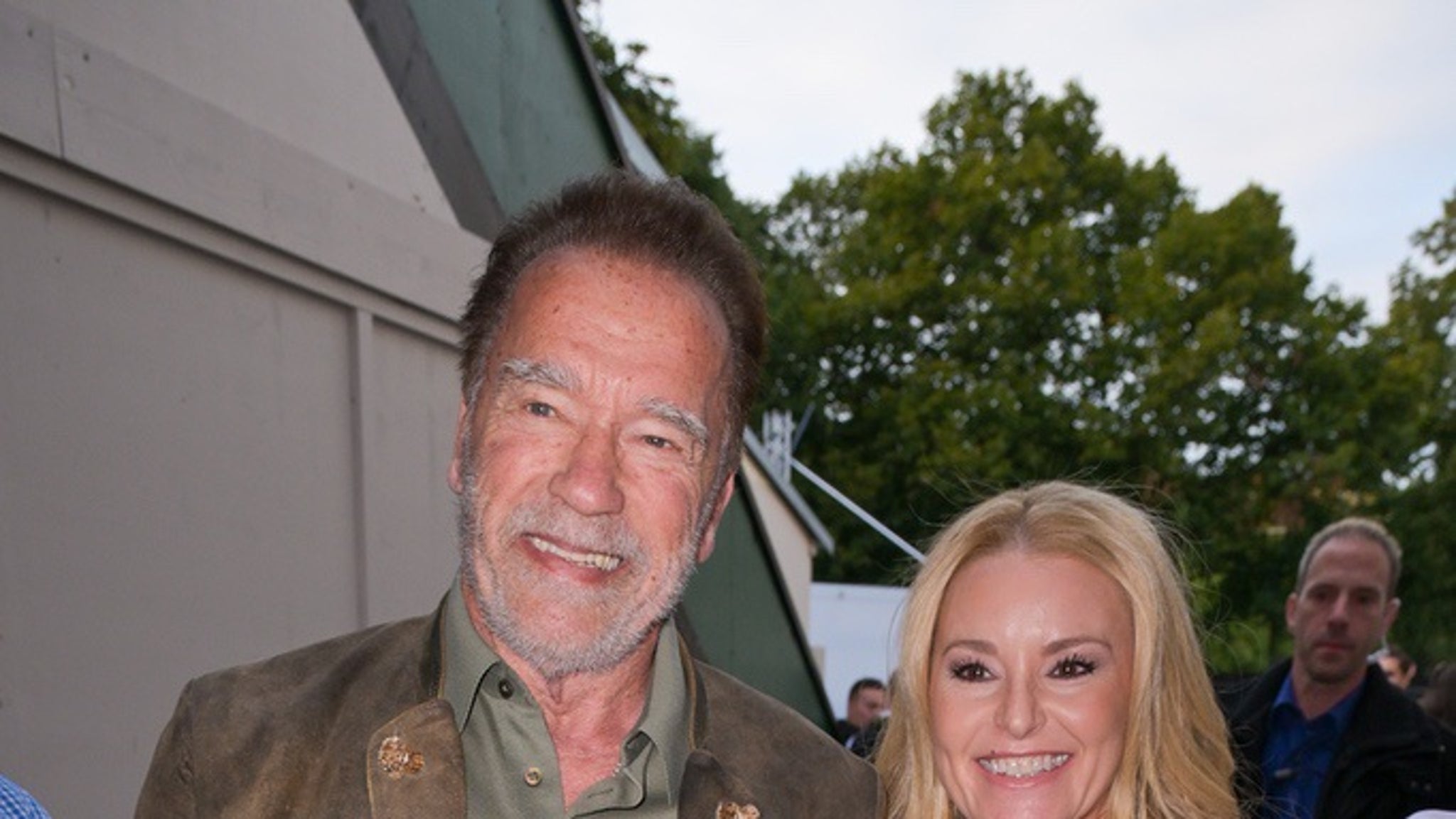 Arnold Schwarzenegger and Heather Milligan Together