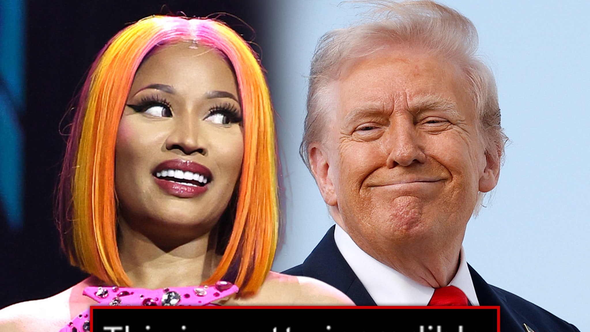 Nicki Minaj Thanks President Trump for Featuring Her Track on TikTok Clip Nicki Minaj Thanks President Trump for Featuring Her Track on TikTok Clip