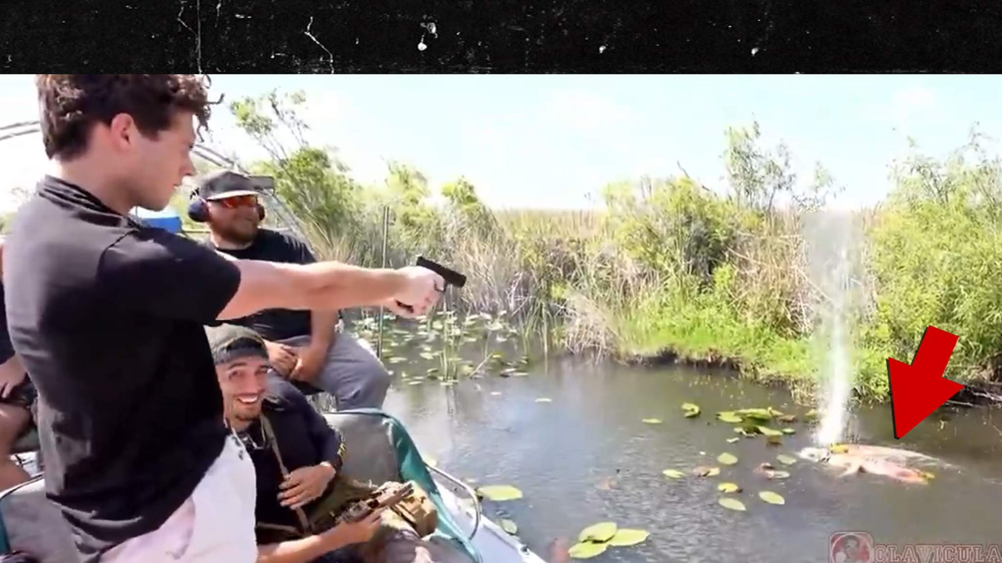 'Looksmaxxing' Streamer Clavicular Opens Fire on Dead Alligator, on Video