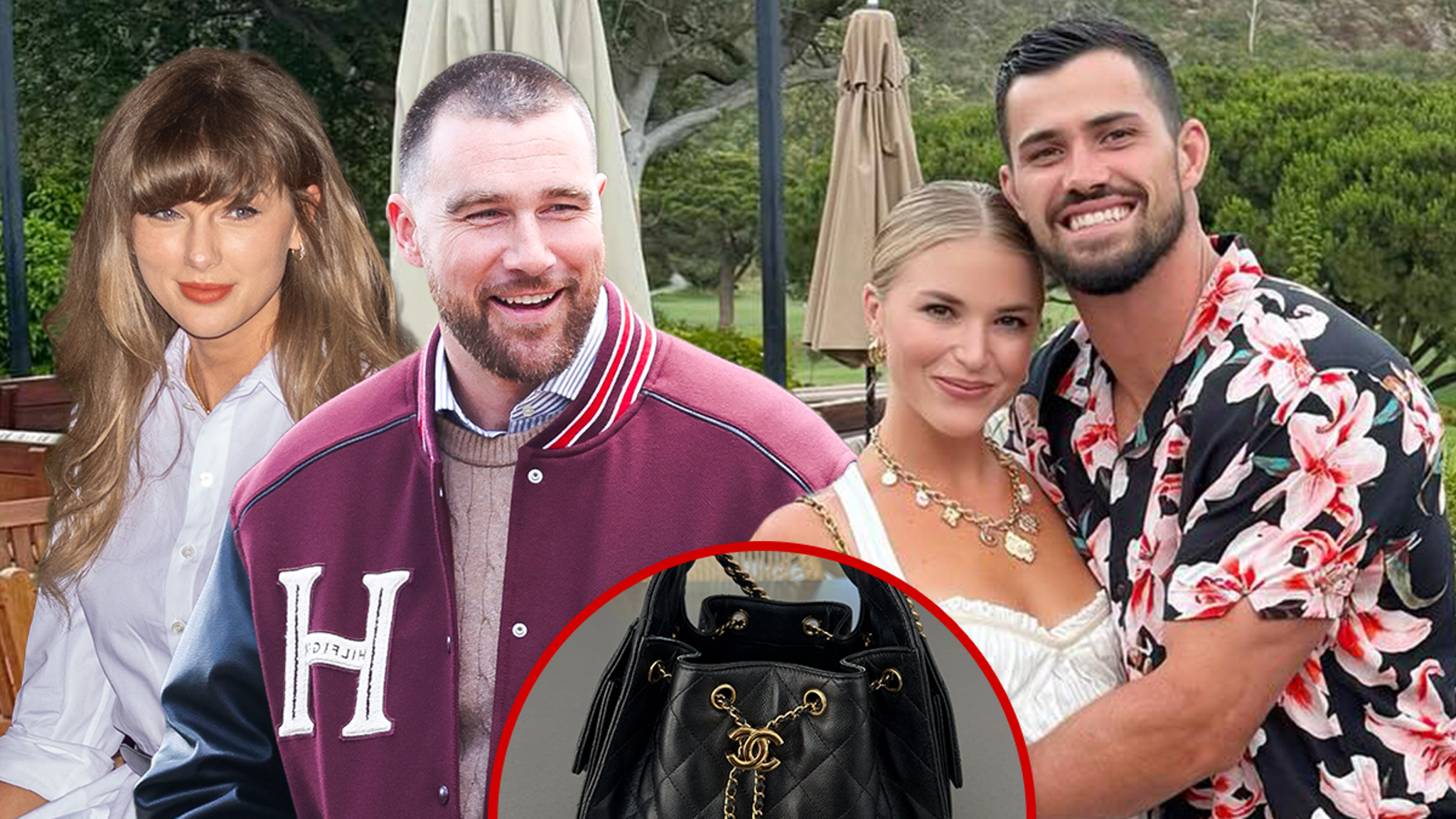 Chanel Bag Bonanza! Chiefs Wife Scores Big at Star-Studded Wedding!