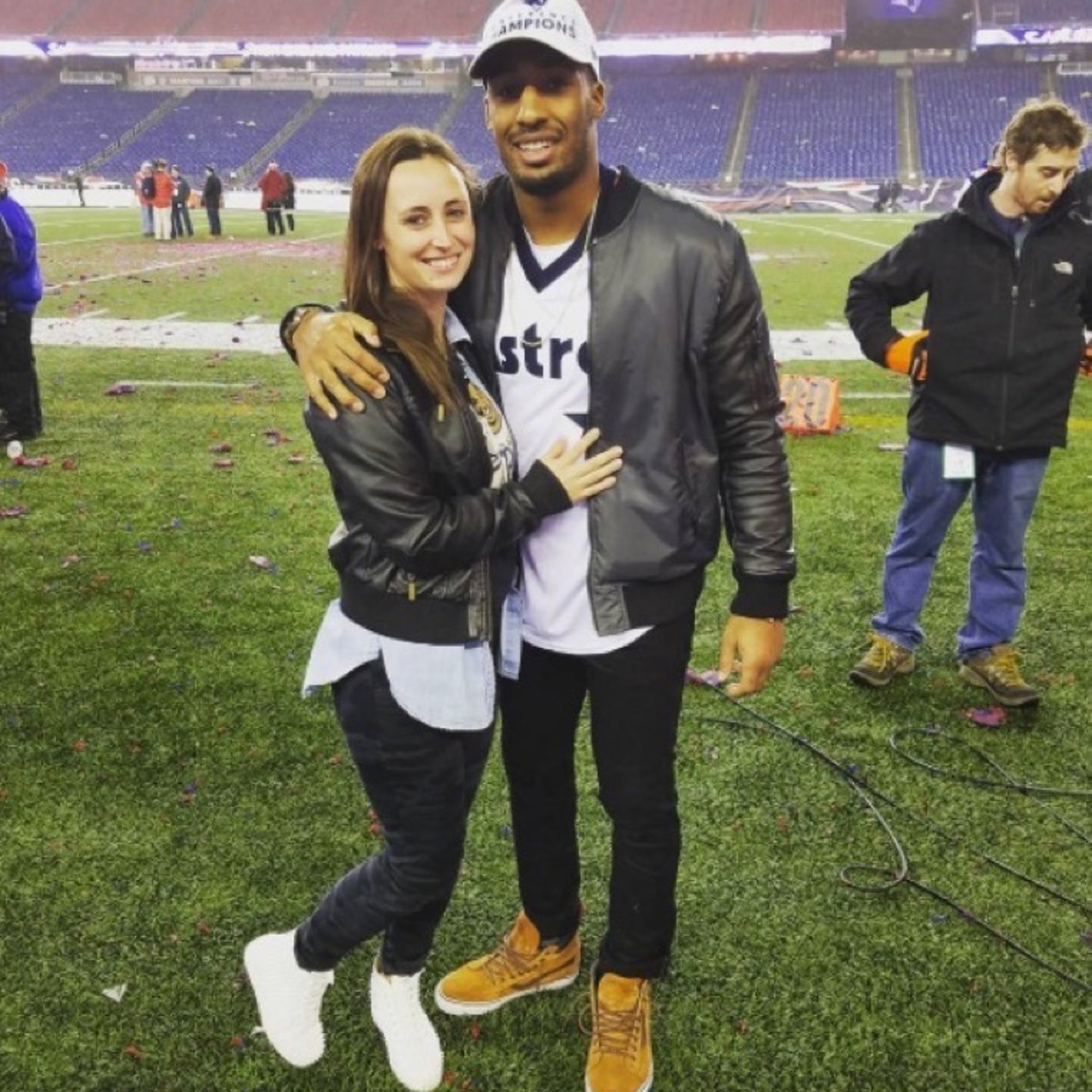 Patriots And Falcons Wags Of Super Bowl 51