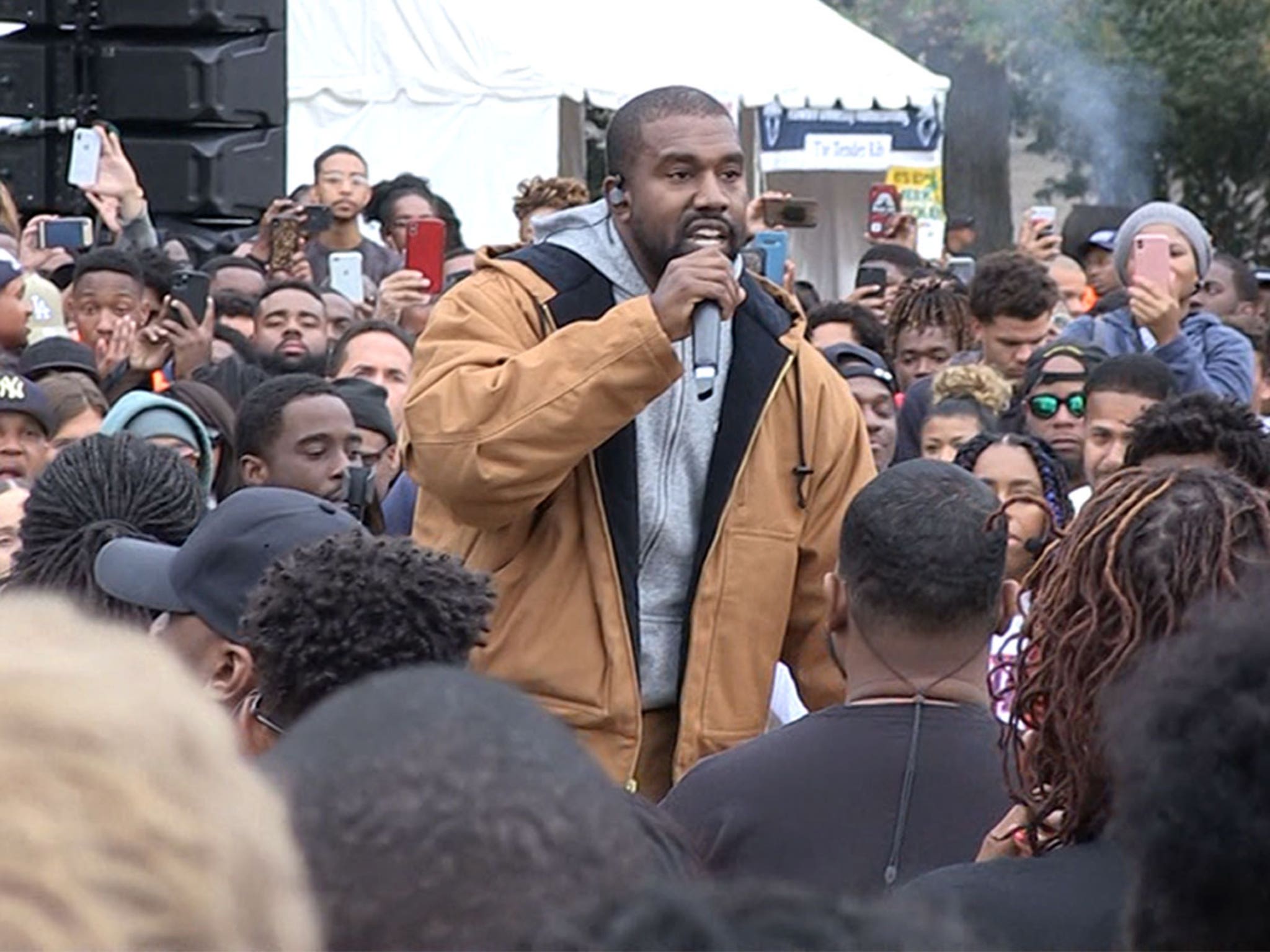 Kanye West Brings Sunday Service to Howard Homecoming – NBC4 Washington