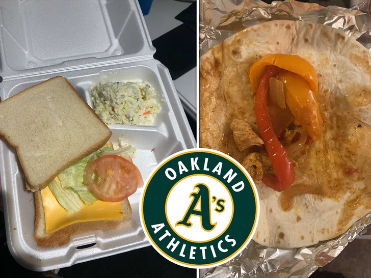 Oakland A's Minor Leaguers Expose 'Fyre Festival' Style Meals, Food Vendor  Fired