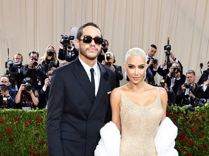Pete Davidson and Kim Kardashian