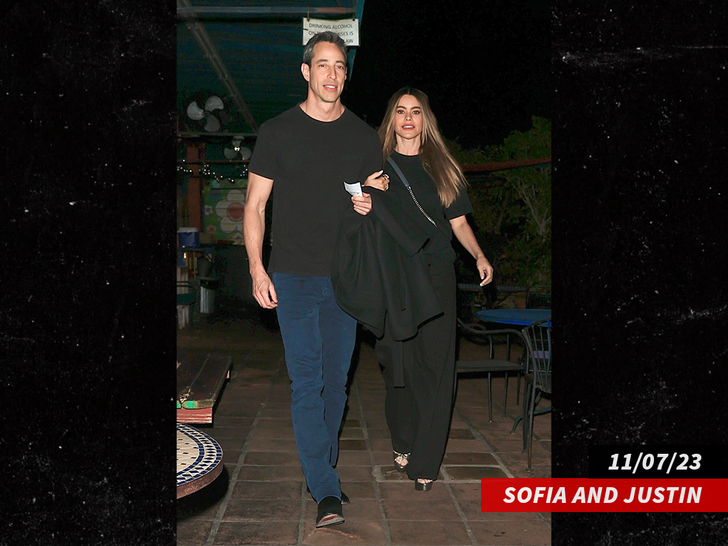Sofia Vergara and new boyfriend Justin Saliman
