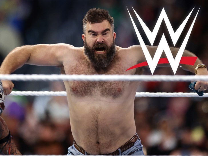 WWE Interested In Bringing Jason Kelce Back After WrestleMania Appearance