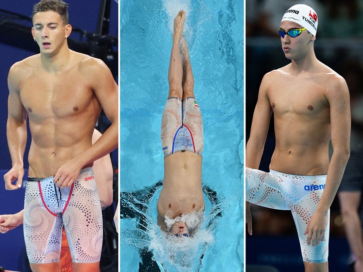 Swimmers In The Revealing Swimsuit At The Olympics