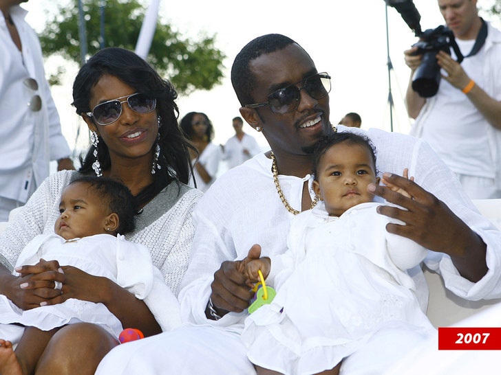 Kim Porter and Diddy Getty 1