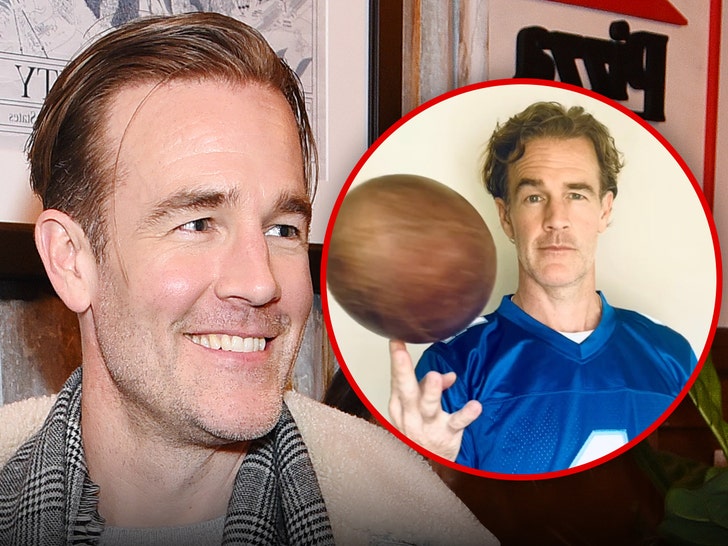 James Van Der Beek sells merch from his 1999 classic Varsity Blues to help pay for his cancer treatments