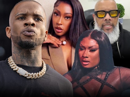 tory lanez megan thee stallion and torys dad and Milagro Gramz insta getty 1