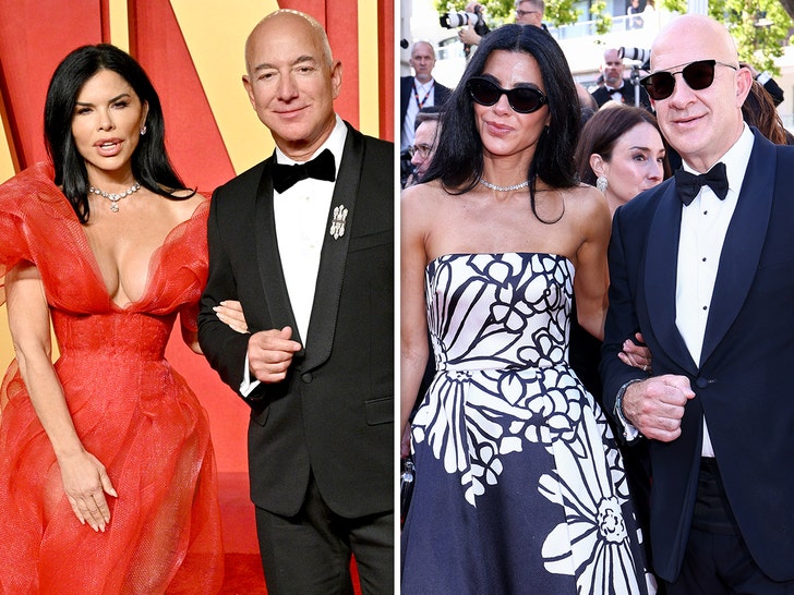 Jeff Bezos Lauren Sanchez Doppelgoers Getty 1