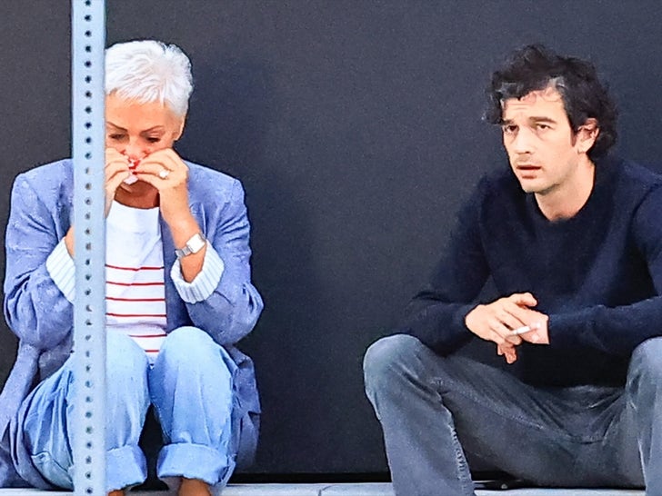 Matty Healy Comforts His Crying Mother Outside Restaurant