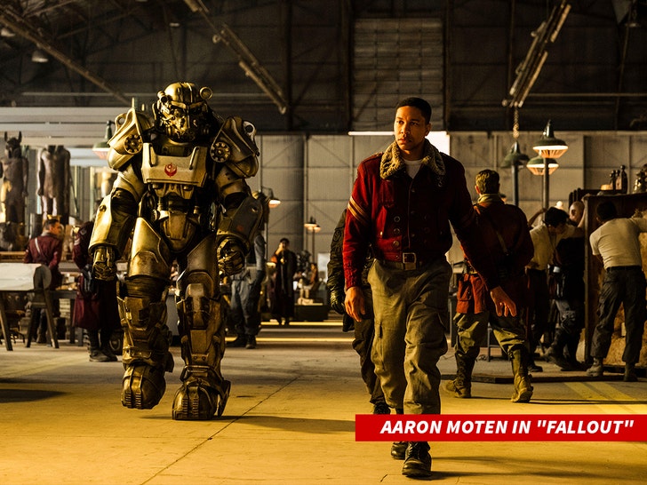 Aaron Moten en Fallout Alamy 1