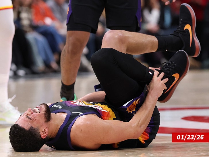 Lesión de tobillo de Devin Booker