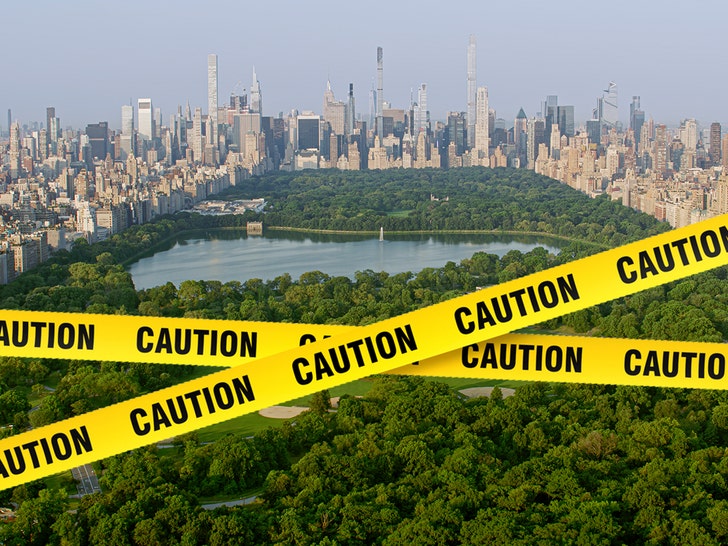 central park caution getty 2