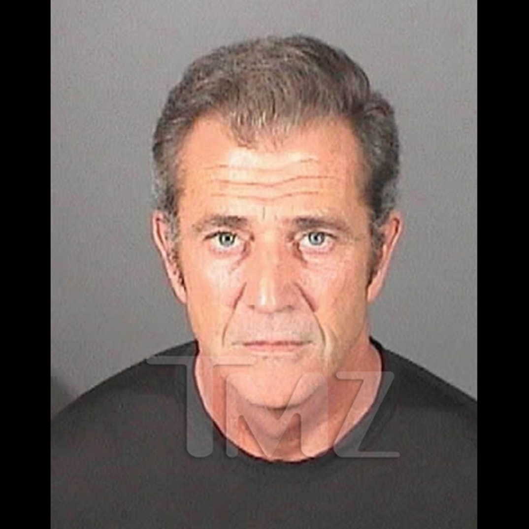 Mel Gibson's mug shot -- taken in connection with his criminal battery case.